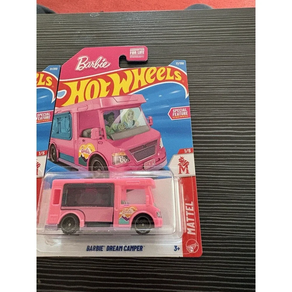 2025 Hot Wheels~Barbie Dream Camper~pink~Lot Of 2